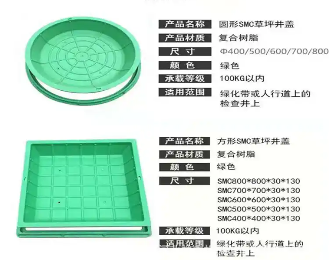 博兴树脂复合种植井盖展示