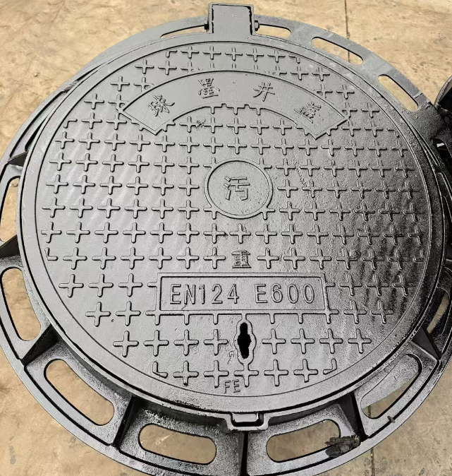 博兴球墨铸铁五防井盖展示